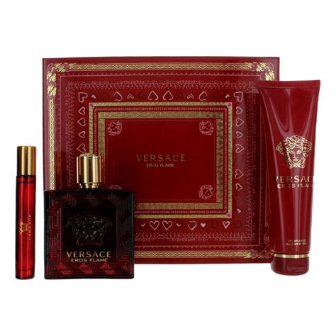 versace eros flame gift set